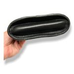 Brighton  Black‎ Corazon Handbag Purse Heart Handles Leather Croc Embossed Photo 4