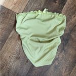 SheIn  Lace Trim Tube Tops Black and Light Green Photo 10