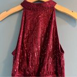 Sequin Ruched Formal Homecoming Dress Size M Photo 1