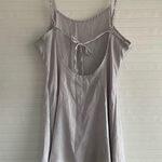 Urban Renewal Blue/Silver Slip Dress Photo 1