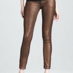Hudson Jeans NWT HUDSON COPPER MINX Metallic Nico Mid-Rise Super Skinny Jeans Photo 1