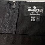 Royal Bones TRIPP -  Black Pleated Mini Skirt Photo 5