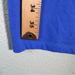 Tori Richard Tori Richards Blue 3/4 Sleeve Mini Dress Womens S Twist Front Bodycon NWT Photo 1