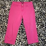 Roz & Ali pink embellished capris Photo 0