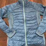 Mammut Flexidown IN Hybrid Insulating Down Jacket Women M Hiking Outdoor Blue Size M Photo 0