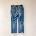 Johnny Was  West Side Eyelet Baby Boot Embroidered Jeans Size 30 Photo 2