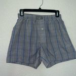 Goodfellow  Boxer Shorts Blue & Plaid S Photo 1