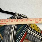 Pronto Moda M Bold Mod Mini Dress Italy Retro Abstract Groovy 60s Maximalist Yellow Size M Photo 7