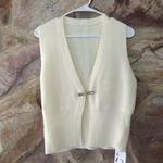 Commense Metal Buckle Waisted Sweater Vest size XL Photo 2
