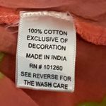 True Destinations Coral Yellow Floral Off Shoulder Bell Sleeve Boho Dress Size M Orange Size M Photo 6