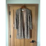Abercrombie & Fitch Soft A&F Leopard Animal Print Duster Cardigan Women Size XS Photo 2