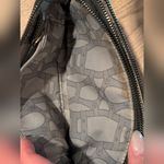 Aimee Kestenberg Black Pebbled Leather Double Zip Zippered Wallet Clutch 8.5x5 Photo 5