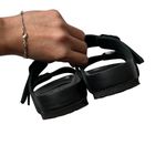 Birkenstock  x rick owens black leather iridescent holographic arizona sandals Photo 7