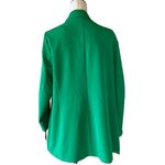 Marc New York NWT  OPEN FRONT GOLD BUTTON  WRINKLE FREE BLAZER In Green Photo 3