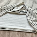 Calvin Klein White & Black Striped Bell Sleeve Tunic Dress Size L NWT Photo 4