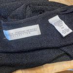 Valerie Stevens Petites Collection Vintage Black Metallic Cropped Cardigan Sz PM Photo 6