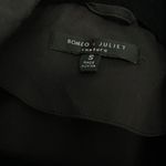 Romeo + Juliet Couture Romeo + Juliet Black Sleeveless Trench Vest- Size Small Photo 1