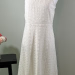 Mi Ami Women's L Lace Dress White‎ Photo 0
