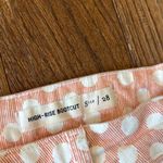 Anthropologie  Pilcro the Leterpress polka dot high rise bootcut jeans 28 Photo 5