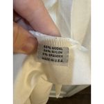 Bryn Walker White jersey waterfall drape open cardigan jacket topper Size Medium Photo 5
