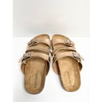 Lisa Vicky Sandals Womens Size 6 Rose Gold Slip On Slides Photo 3