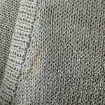 St. John Vintage  Marie Gray Beige Knit Cardigan Sweater Made USA 😘 Photo 10