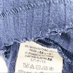 Free People  WE THE FREE Navy Copa Banana Long Sleeves Ribbed Keyhole Tunic Top Photo 3