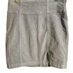 SO Juniors' S0® Front Slit Mini Skirt. Size 7/28. Blue-Gray. Curdoroy Photo 0