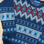 Towncraft Vintage 80s  Southwestern Knit Sweater Photo 3