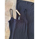 SKIMS Soft Lounge Long Slip Dress Onyx Size Small Photo 5