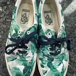 Vans Leaf Me Alone Palm Leaf Print Lace Up Low Profile Sneakers Women’s 8 Shoes Photo 0