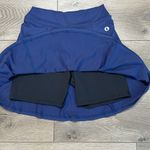 Dona Jo 16” Blue High Rise Tennis Golf Skirt Size Small‎ Photo 4