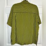 Ashley Stewart  Women’s vintage yellow/blue striped button up shirt - Size 18w Photo 5