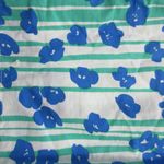 Anthropologie NWT Somerset Maxi in Blue Green Stripe Floral Cotton Tier Dress S Photo 4