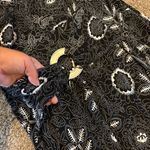 Liz Lange Women’s Black and White Patterned Maxi Dress Size PL Photo 4