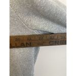 Chico's  Sparkle Boat Nk Side Tie‎ Pullover Silver Lurex Heather Size 3/XL 16 NWT Photo 6