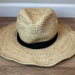 J.Crew 100% Rafia Women's Packable Straw Hat, Size M/L Photo 7