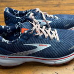 Brooks Ghost 15 Women's Running Shoes Navy Stars Patriotic Size 7.5 usa Cushion Photo 0