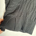 Modern Citizen NWOT Black Chunky Knit Long Sleeve Cable Knit Fitted Sweater Sm Photo 3