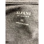 Brand New Alfani Women's Size 3X Plus Gray 2 Piece Sleepwear Set Shirt Pants Photo 3