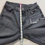 American Eagle  Outfitters Gray Distressed Cropped Jeans Photo 2