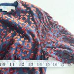 Boden black georgette brown velvet animal print silk blend midi dress 2P Photo 7