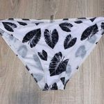 Rose Gal white leaf print bikini swimsuit bottom Size 2X Photo 0