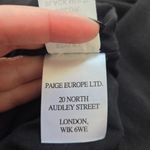 Paige  Katharina Silk Black & Floral Print Midi Dress Photo 11