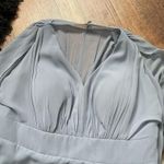 Azazie  Matilda Dress In Dusty Blue Photo 5