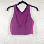 Athleta Purple Pink Racerback Long Lined Swim Top Photo 1