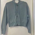 Hippie Rose  cropped full zip hoodie jacket Photo 0