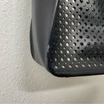 Stella McCartney Black Laser Cut Faux Leather Crossbody Bag Photo 14