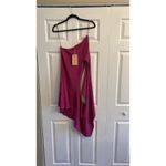 Cult Gaia  Women's Small Bloom Evora Knit Dress Fuscia Maximalist Event Gala Mini Photo 1