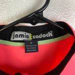 Jamie Sadock Womens Medium Sleeveless 1/4 Zip Tank Top Shirt Pink Back Sport Photo 3